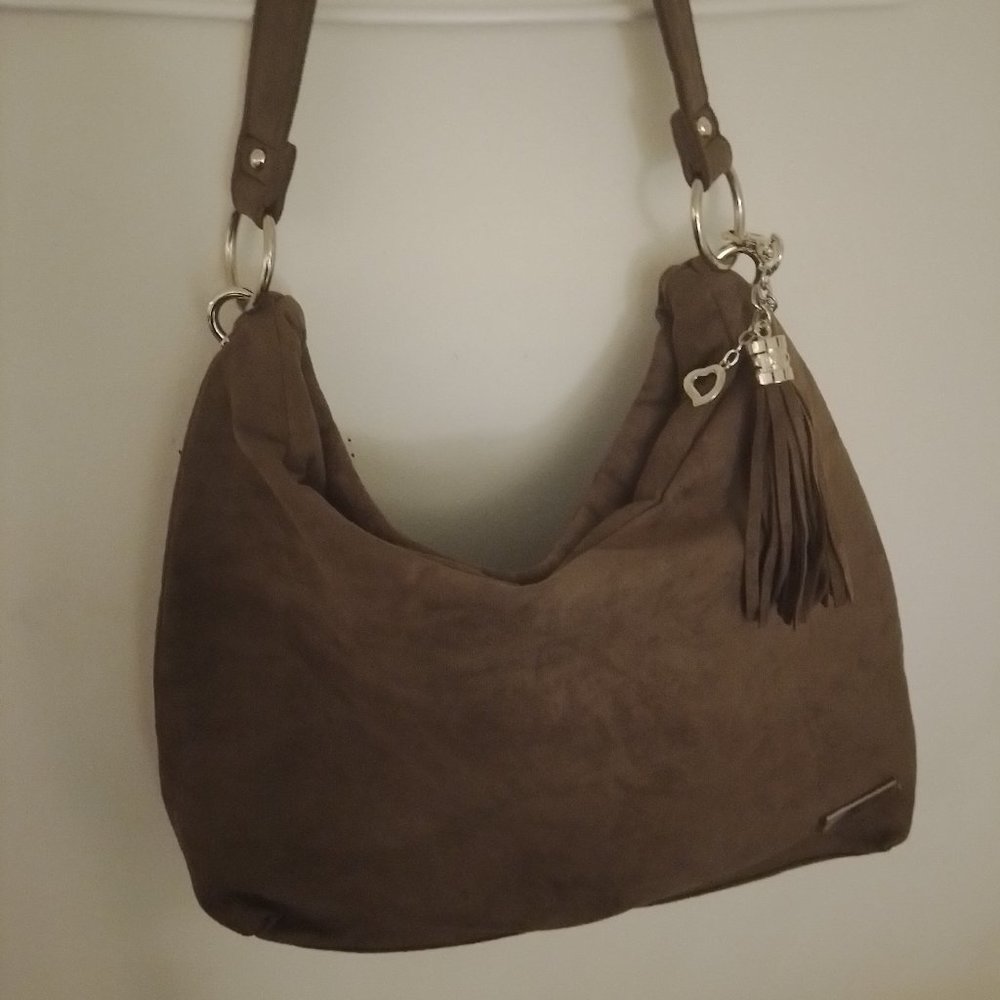 Bella Russo Suede Purse